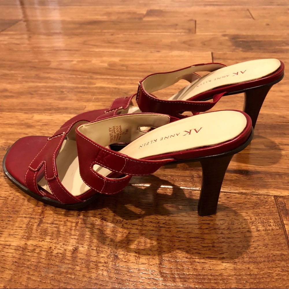 Anne Klein Leather Sandals